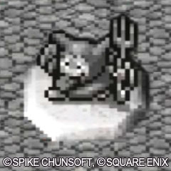 ベビーサタンの石像